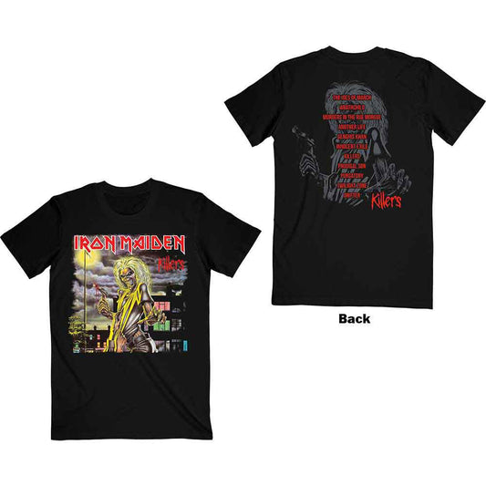 Iron Maiden Killers V.2. Album Track list [T-Shirt]