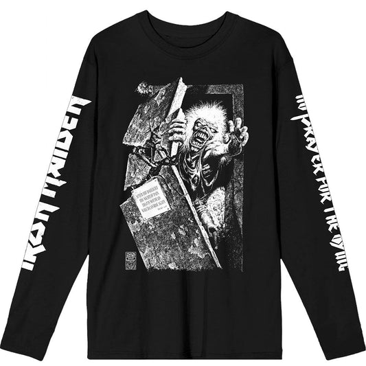 Iron Maiden No Prayer Grave Isolated [L/S Shirt]