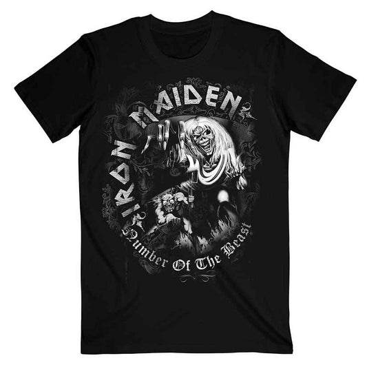 Iron Maiden Number Of The Beast Grey Tone [T-Shirt]