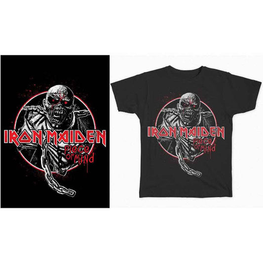 Iron Maiden Piece of Mind Circle [T-Shirt]