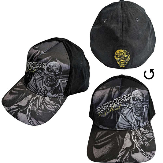 Iron Maiden Piece Of Mind Greyscale [Hat]