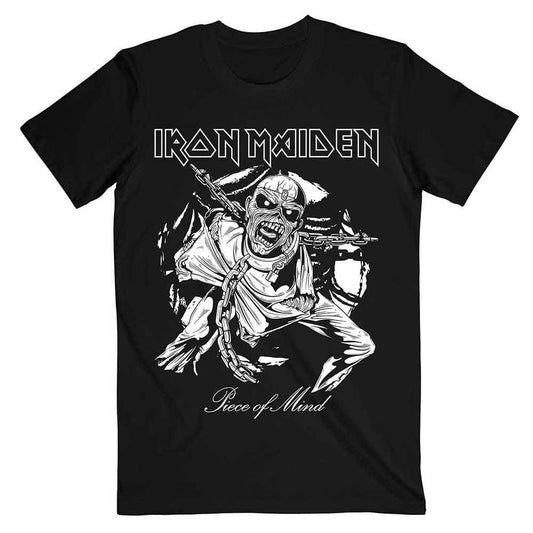 Iron Maiden Piece of Mind Mono Eddie [T-Shirt]