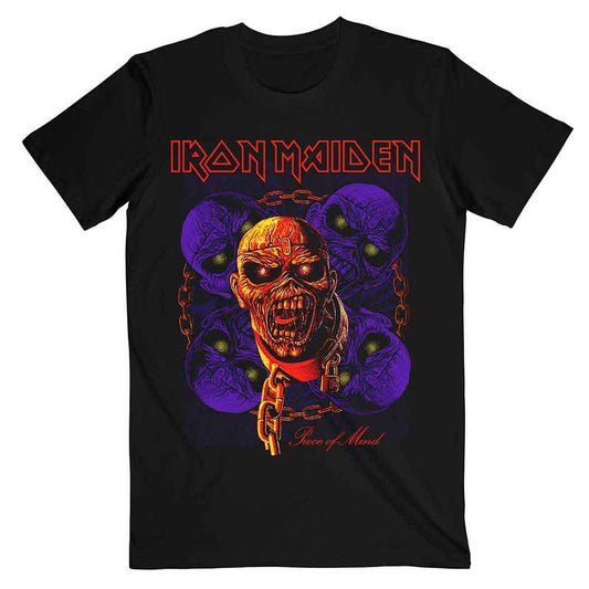 Iron Maiden Piece of Mind Multi Head Eddie [T-Shirt]
