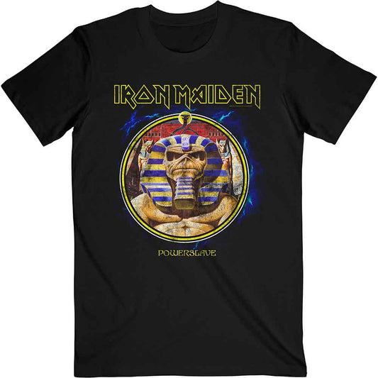 Iron Maiden Powerslave Mummy Circle [T-Shirt]