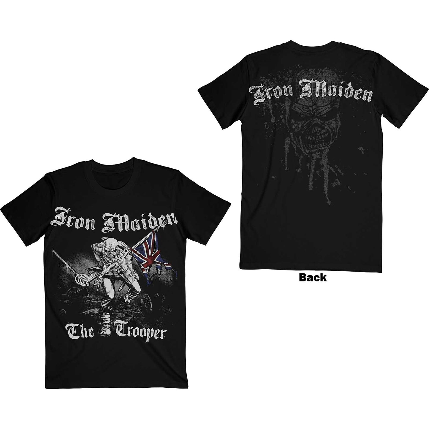 Iron Maiden Sketched Trooper [T-Shirt]
