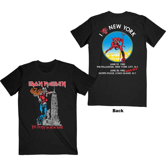 Iron Maiden The Beast In New York [T-Shirt]