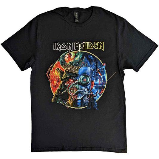 Iron Maiden The Future Past Tour '23 Circle Art [T-Shirt]