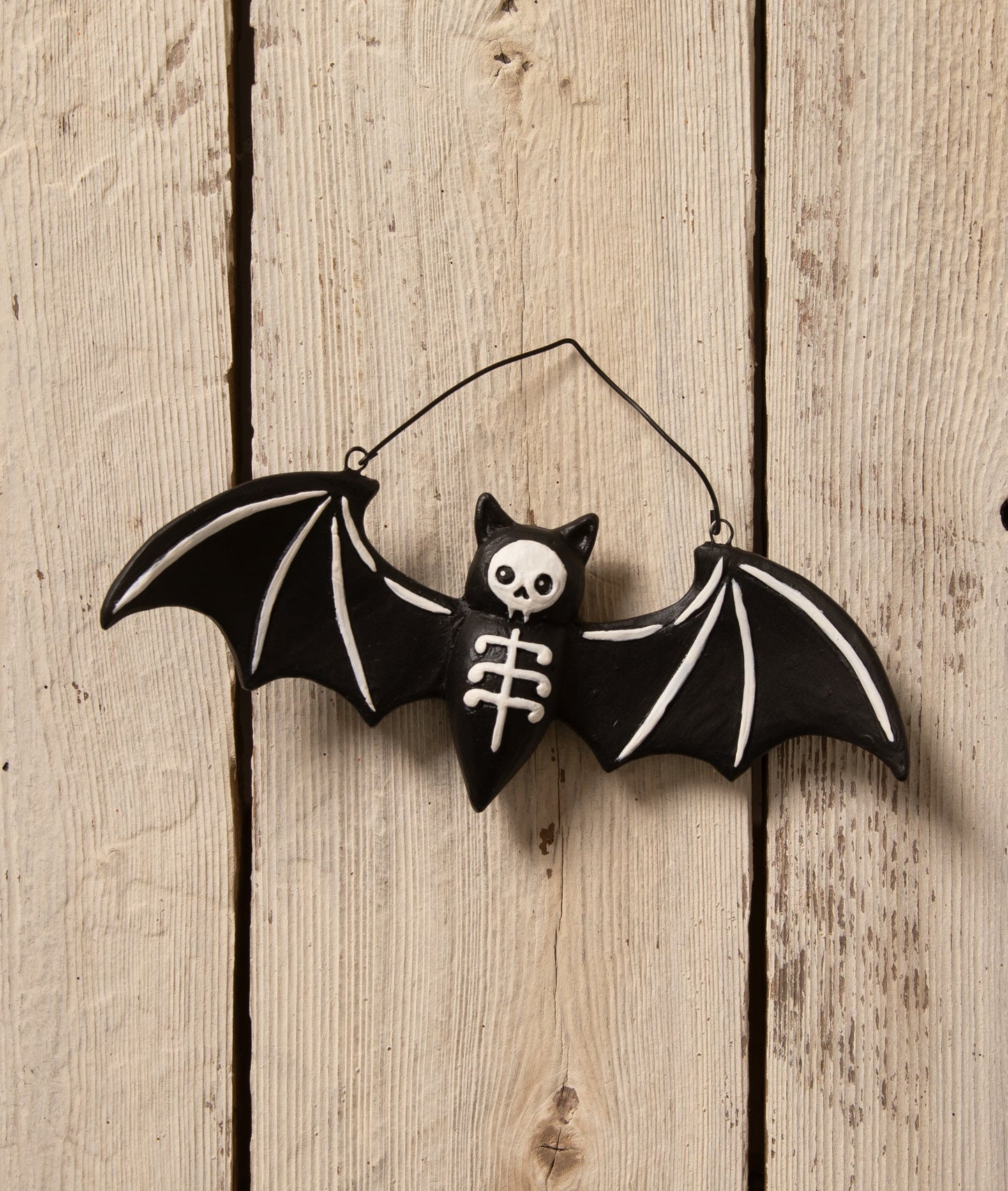 Batty Skeleton Ornament