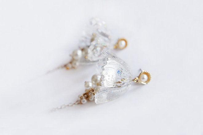 Jellyfish Earrings by Laliblue