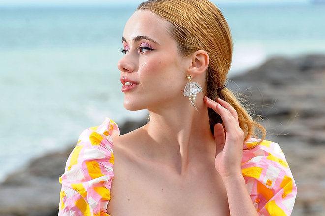 Jellyfish Earrings by Laliblue