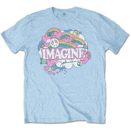 John Lennon Rainbows, Love & Peace [T-Shirt]