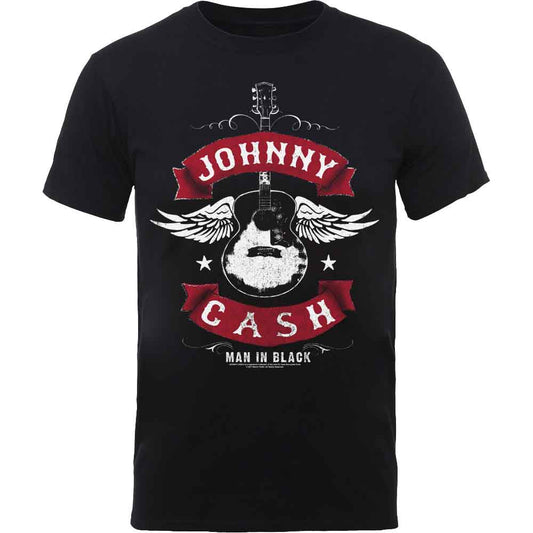 Johnny Cash Winged Guitar [T-Shirt]