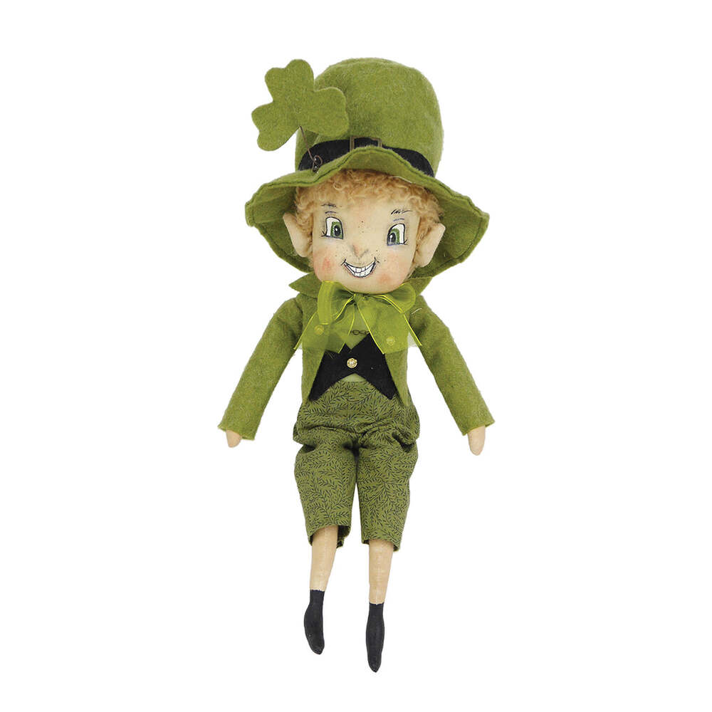 Keiran Leprechaun Gathered Traditions Art Doll by Joe Spencer