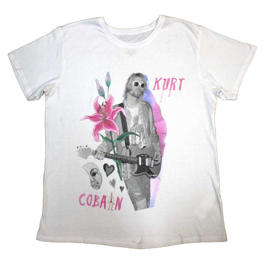 Kurt Cobain Flower [T-Shirt]