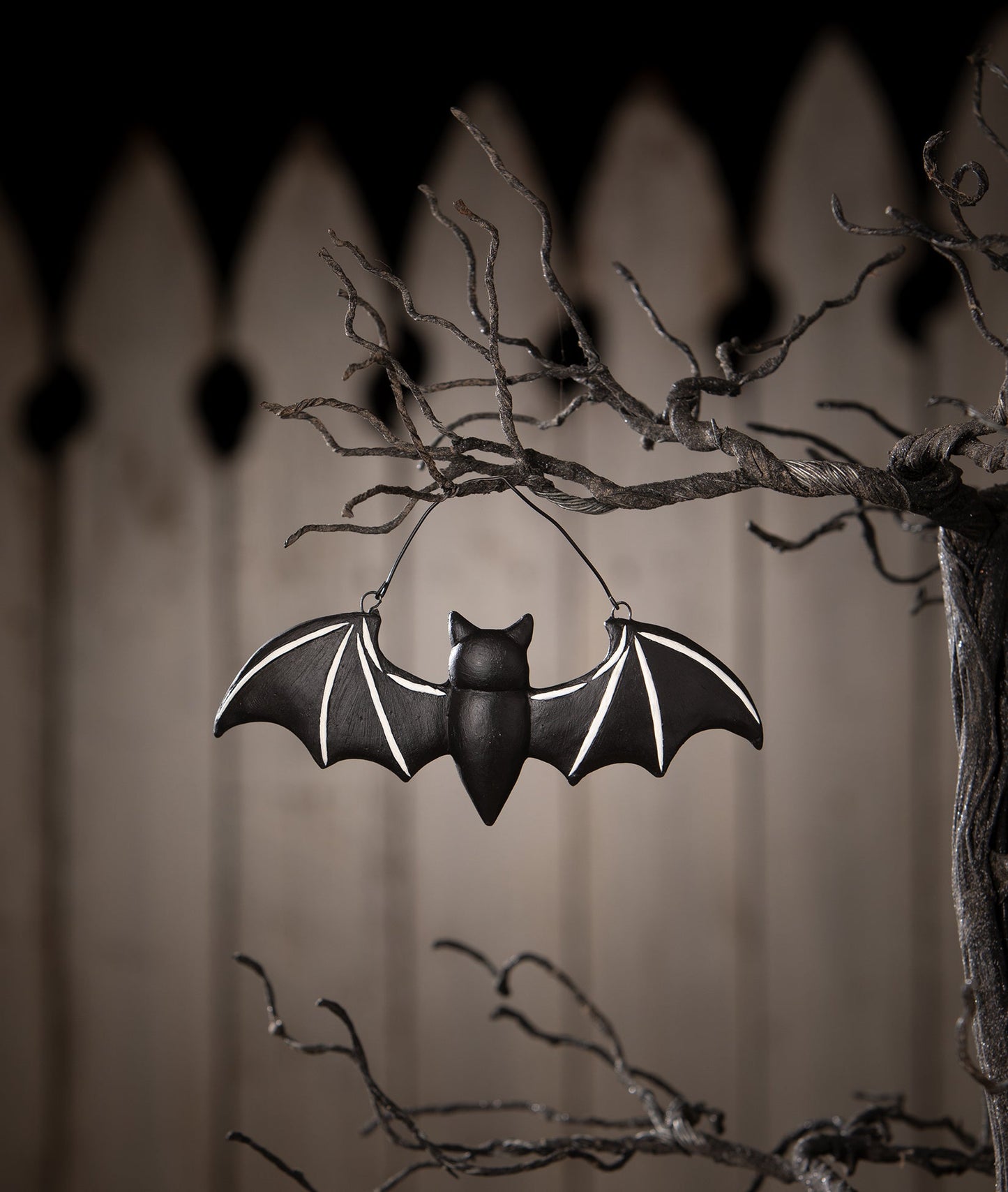 Batty Skeleton Ornament