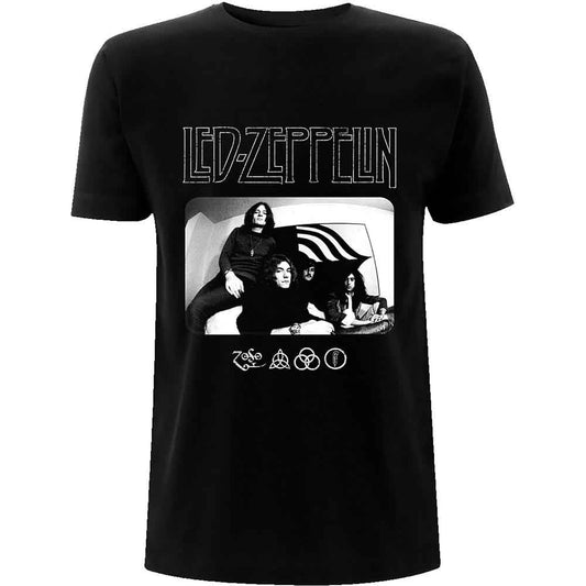Led Zeppelin Icon Logo Photo [T-Shirt]