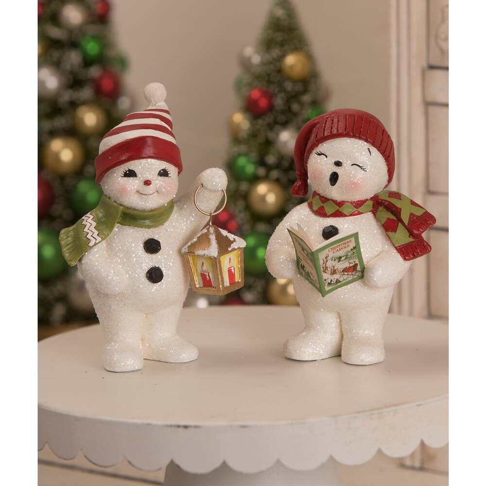 Lighting the Way Snowman by Bethany Lowe Designs