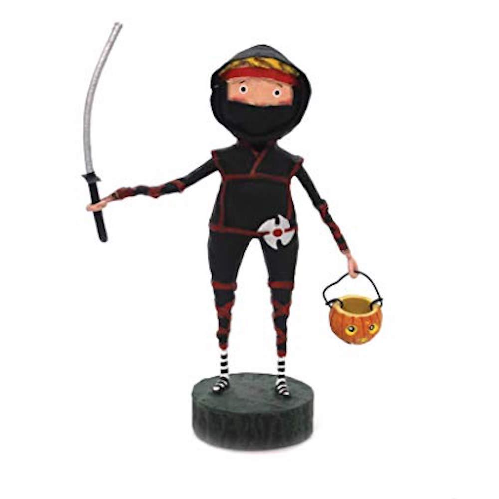 Lil' Ninja Halloween Figurine by Lori Mitchell RETIRED