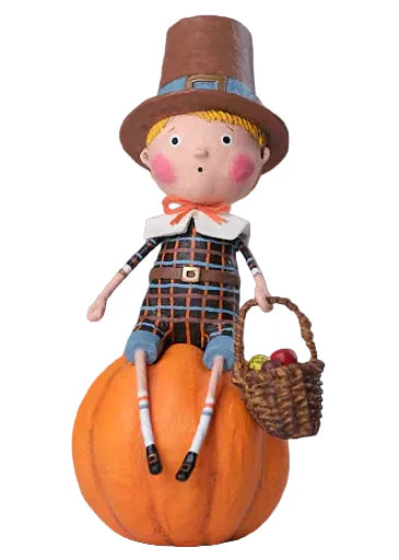 Thankful Thad Lori Mitchell Thanksgiving Figure *NEW FOR 2026*
