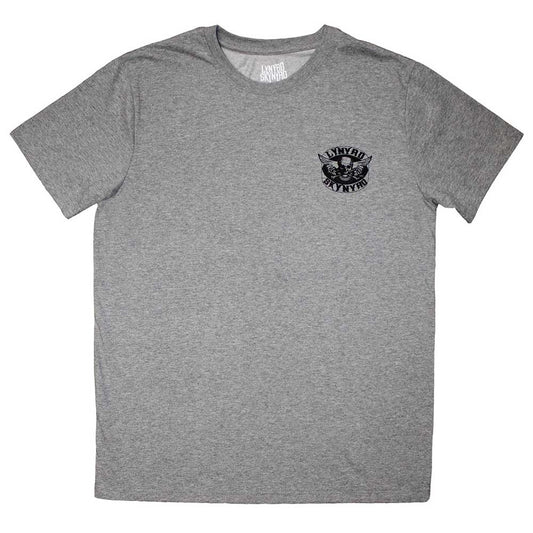 Lynyrd Skynyrd Mini Biker Patch Logo Mono [T-Shirt]