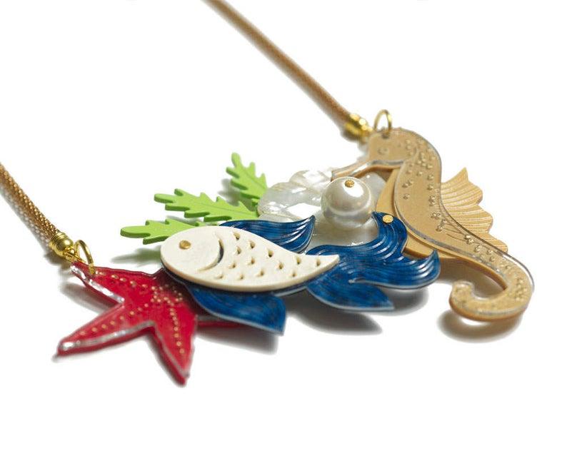 Marine Necklace by Laliblue