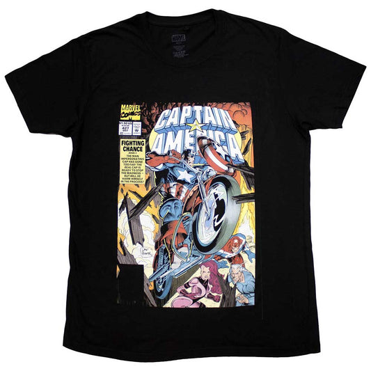 Marvel Comics Captain America Wheel Comic Cover [T-Shirt]