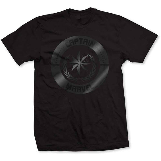 Marvel Comics Captain Marvel Silver Circle [T-Shirt]