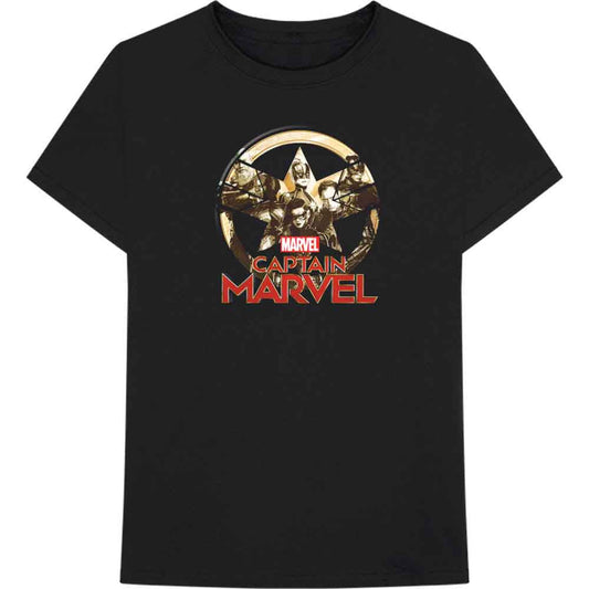 Marvel Comics Captain Marvel Star Logo [T-Shirt]