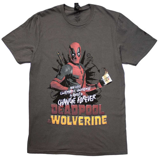 Marvel Comics Deadpool & Wolverine Change Universe [T-Shirt]