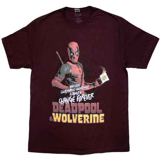 Marvel Comics Deadpool & Wolverine Change Universe [T-Shirt]