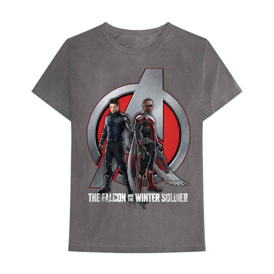 Marvel Comics Falcon & Winter Soldier A Logo [T-Shirt]