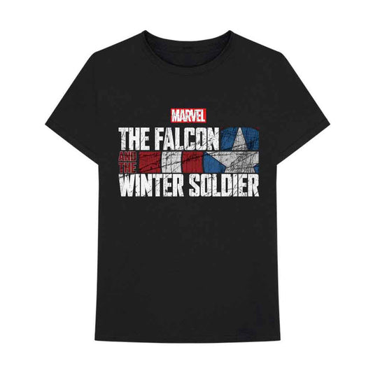 Marvel Comics Falcon & Winter Soldier Text Logo [T-Shirt]