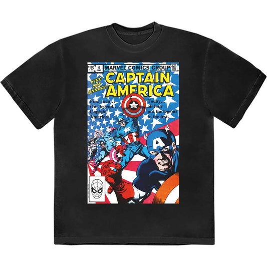 Marvel Comics Many Captain Americas Comic Cover [T-Shirt]