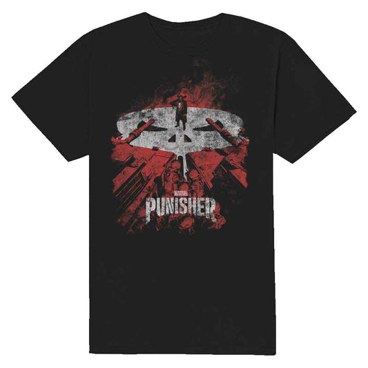 Marvel Comics Punisher Red Tanks [T-Shirt]