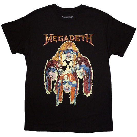 Megadeth Nuclear Glowheads [T-Shirt]