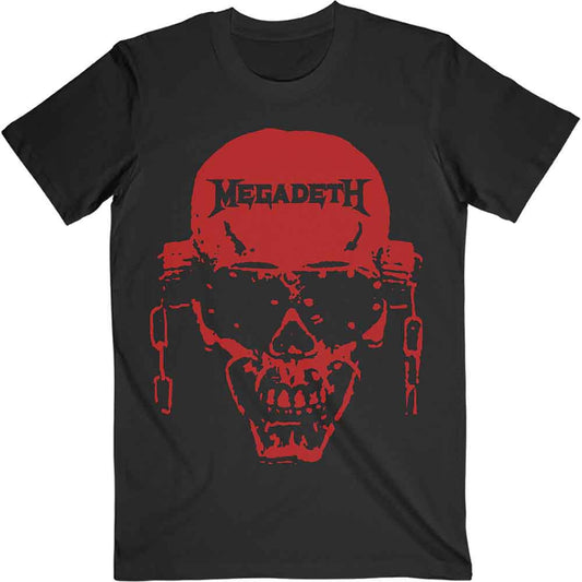 Megadeth Vic Hi-Contrast Red [T-Shirt]
