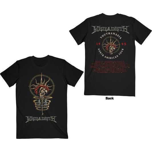 Megadeth Youthanasia 1995 North American Tour [T-Shirt]