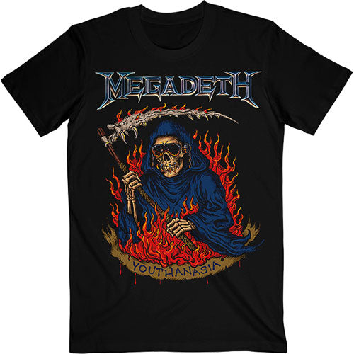 Megadeth Youthanasia Flames [T-Shirt]