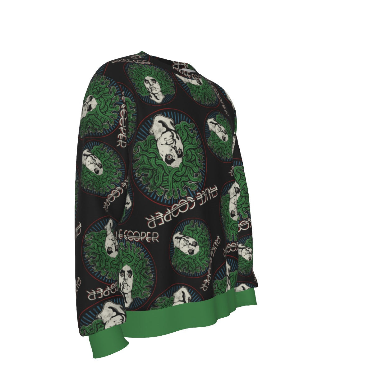 MerchMoment Alice Cooper Hair All Over Print Sweatshirt [Apparel]