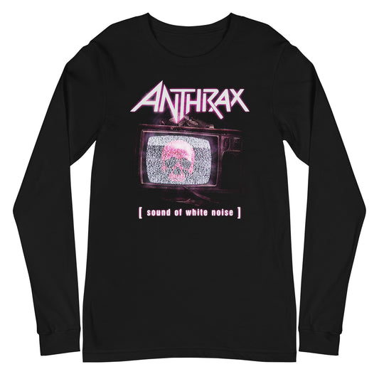 MerchMoment Anthrax - Skull TV Long Sleeve T-Shirt [Apparel]