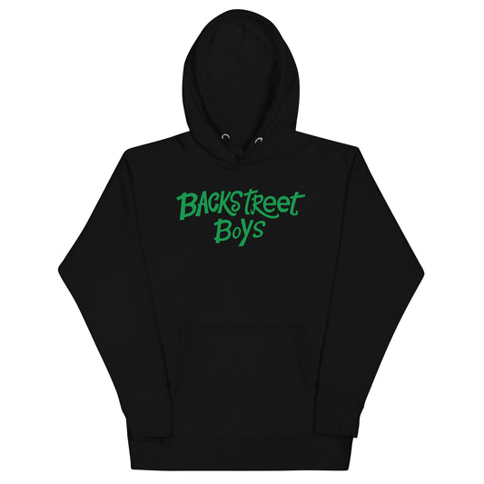 MerchMoment Backstreet Boys - Green Logo Hoodie [Apparel]