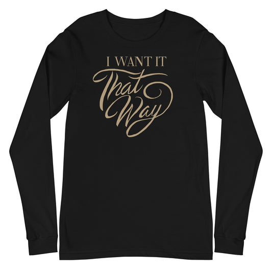 MerchMoment Backstreet Boys - I Want it That Way Long Sleeve T-Shirt [Apparel]