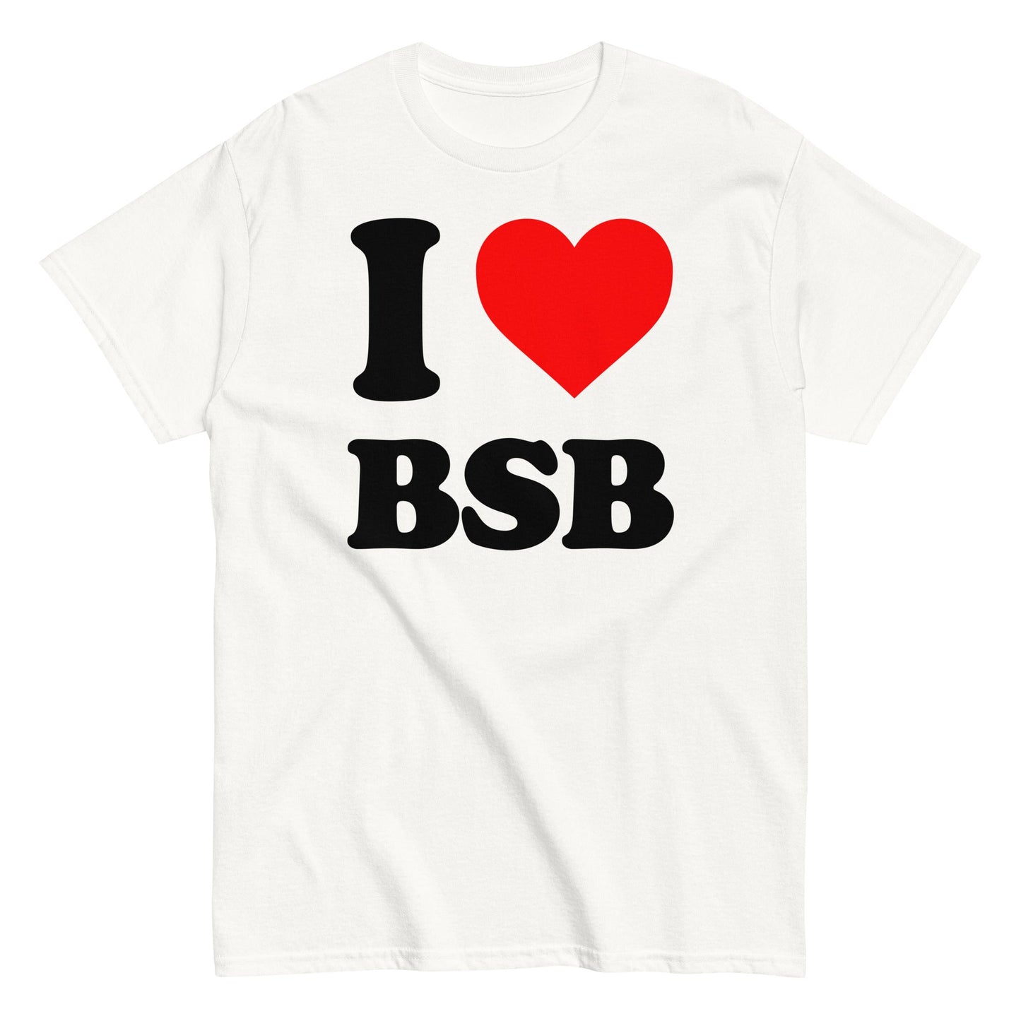 MerchMoment Backstreet Boys - Love BSB White T-Shirt [Apparel]