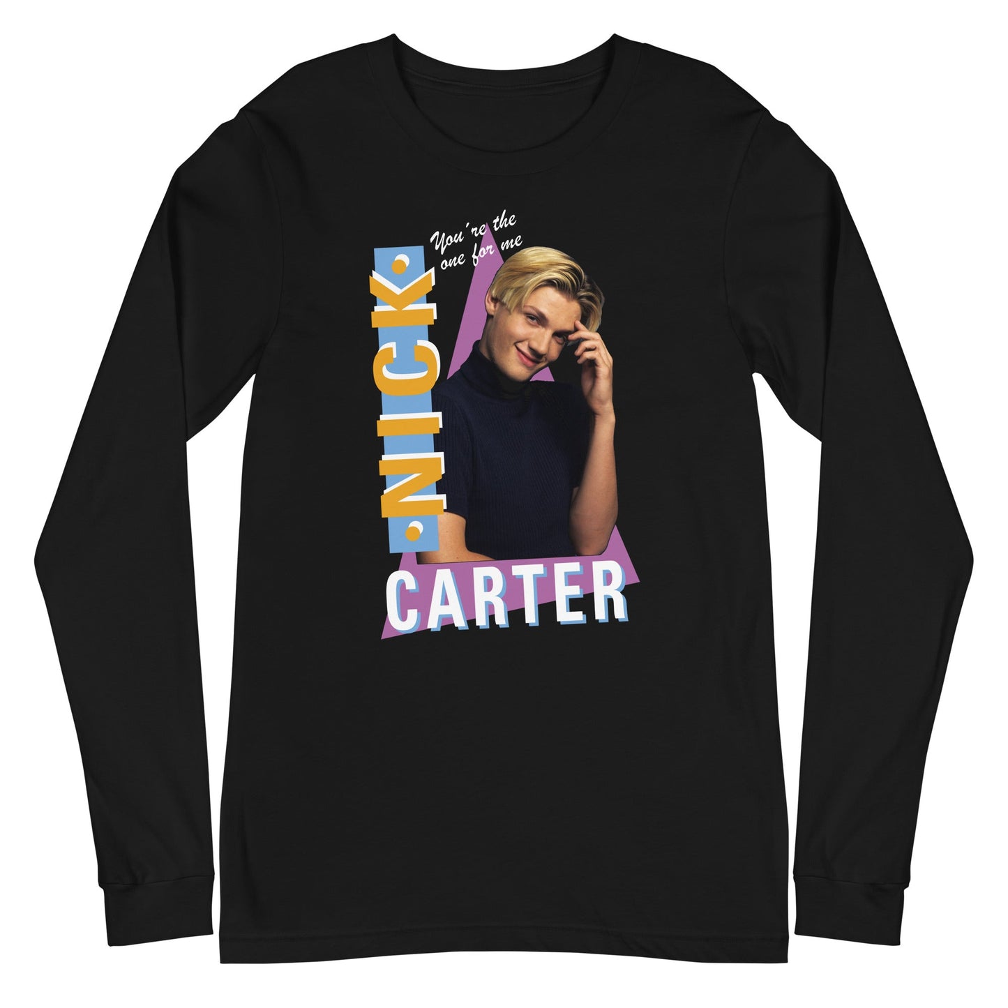 MerchMoment Backstreet Boys - Nick Carter Long Sleeve T-Shirt [Apparel]