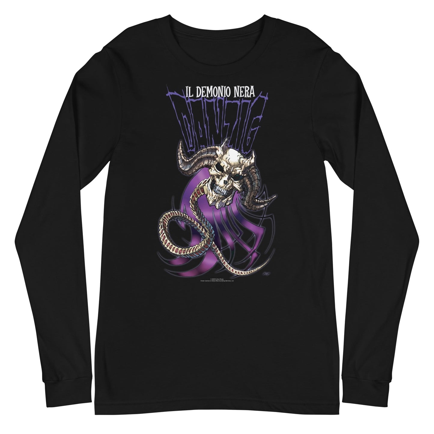 MerchMoment Danzig - Il Demonio Nera Long Sleeve T-Shirt [Apparel]