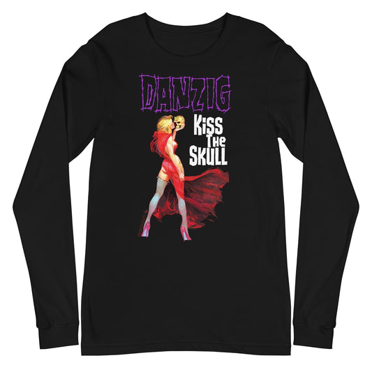 MerchMoment Danzig - Kiss The Skull Long Sleeve T-Shirt [Apparel]