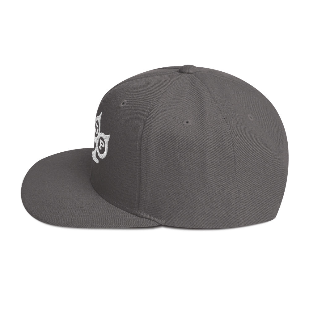 MerchMoment Five Finger Death Punch Grey Knuckles Embroidered Snapback Hat [Apparel]