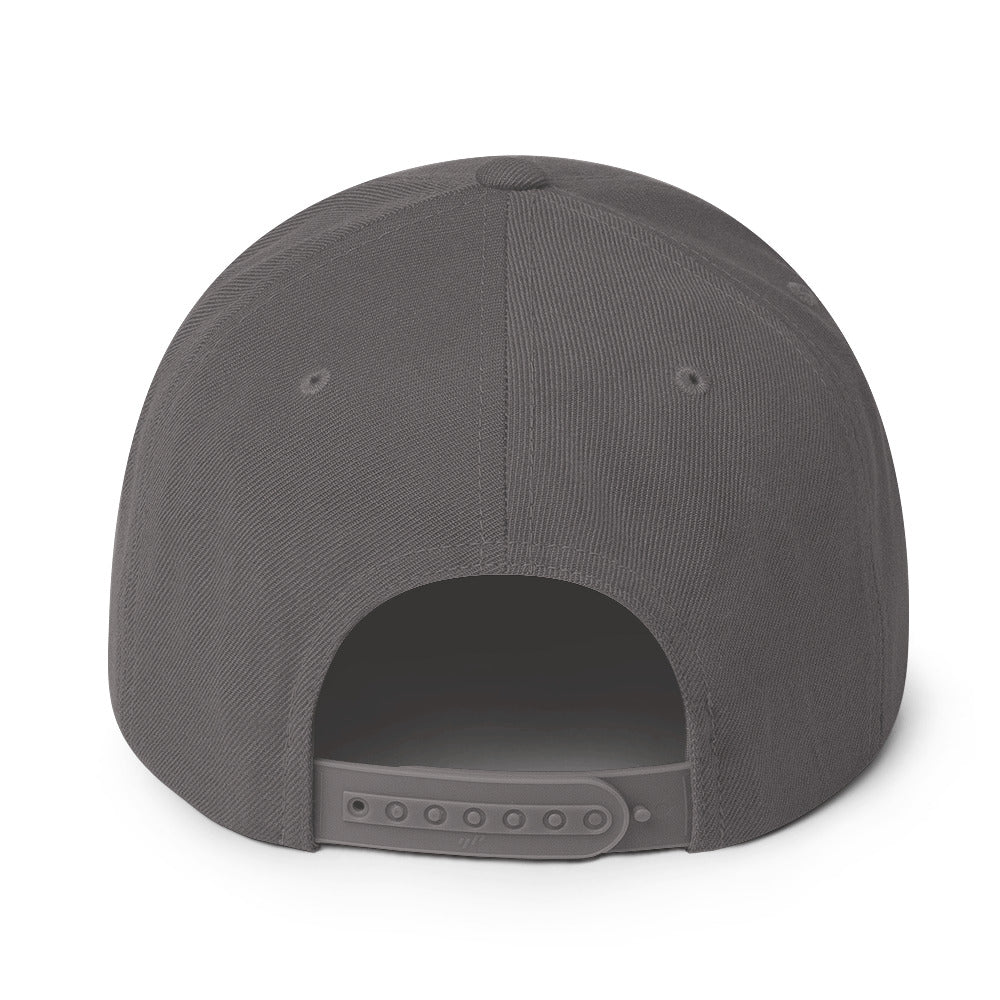 MerchMoment Five Finger Death Punch Grey Knuckles Embroidered Snapback Hat [Apparel]