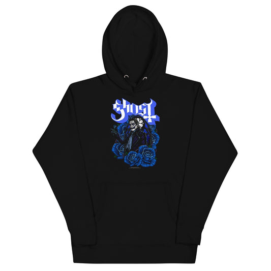 MerchMoment Ghost - Blue Roses Hoodie [Apparel]