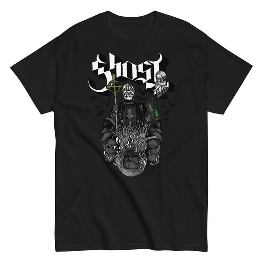 MerchMoment Ghost - Darkness Awaits T-Shirt [Apparel]